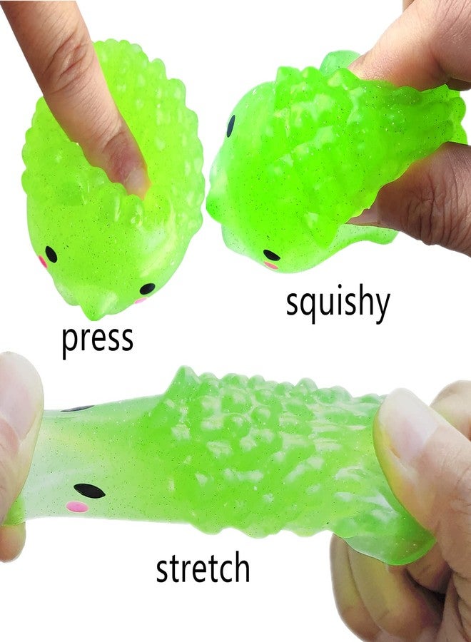 Ganjiang 8 Pack Jumbo Glitter Mochi Squishy Toys Animals Squishy Stress Relief Toys Kids Party Favors - Image 3